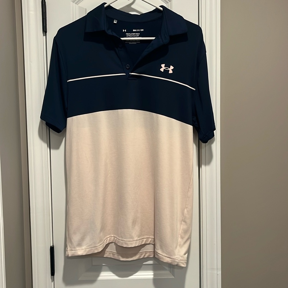 Men’s under armor playoff golf polo